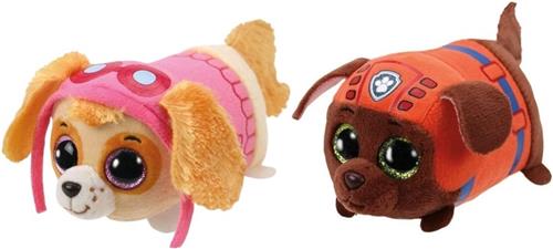 Ty - Knuffel - Teeny Paw Patrol - Sky & Zuma