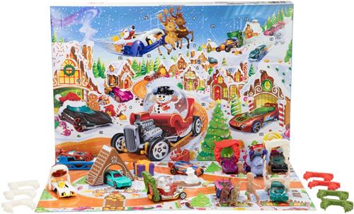 Hot Wheels JCB47 Advent Calendar 2025 Vehicles