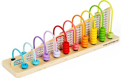 BigJigs Rainbow Counting Abacus