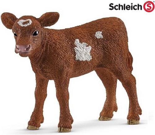 Texas longhorn - Kalf - bruin - Schleich - 9cm