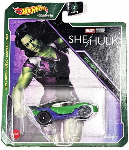 Hot Wheels Marvel She-Hulk - 7 cm - Schaal 1:64 - Spaar ze allemaal