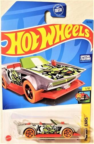 HOT WHEELS TRACK MANGA GREY 15/250 1:64 HW ART CARS 1/10