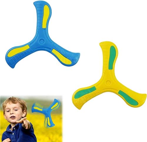 Thelau - Boemerang speelgoed voor kinderen - Racer snelheid - Terugkerende boemerang - Gooien boemerang - Buiten spelen - 2 stuks