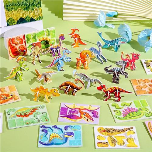 Thelau - 3D Jigsaw puzzel met 30 diereninsecten - Leuke pedagogische puzzel voor kinderen