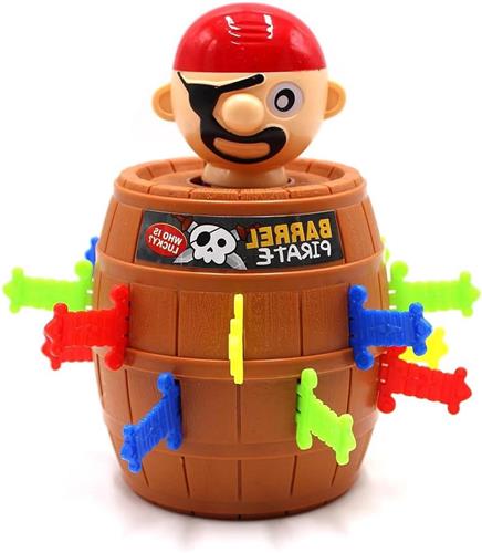 Thelau - Pop-up piratenbordspellen voor kinderen vanaf 4 jaar - Familiespel