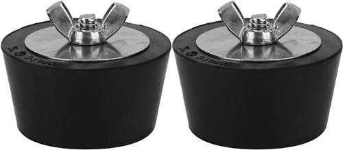 Allecto plus - Winterpluggen 2 stuks 51mm voor zwembad en spa-leidingen