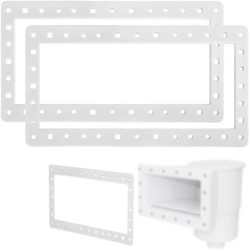 Allecto plus - Vervangingsdichting voor Poolskimmer, Geschikt voor Boven Grondse Zwembaden, 2 Stuks, 3/4" x 7,5" Breed, Compatibel met Hayward SPX1091GW SP1091LX