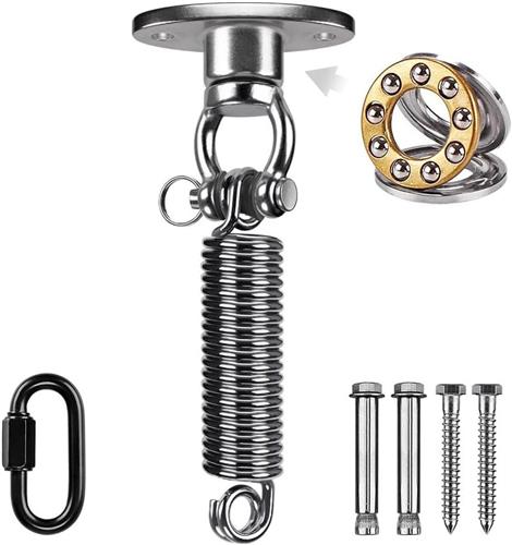 Thelau - Hout/Beton Plafond Hanger 360 ° Draaibare Hangmat Swing Ophangset