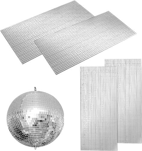 Thelau - Decoratieve Spiegelstickers voor Creatieve Ambachtelijke Decoratie - Set van 3600 Stuks