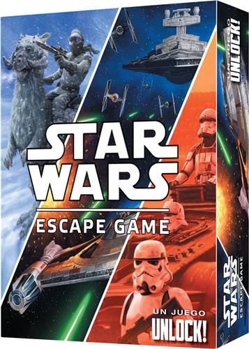 Asmodee STAR WARS ESCAPE, Kaartspel, Ontsnappen, 10 jaar, 60 min, Familiespel
