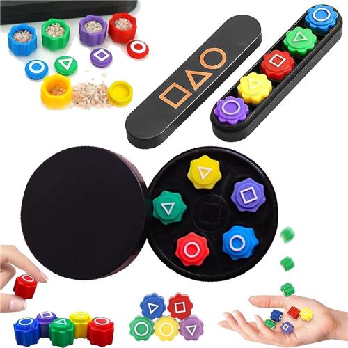 Thelau - Set van 2 Gonggi Koreaanse Spellen met 10 Stenen en Dozen - Traditioneel Stenen Vangspel - Geschikt voor Feesten, Tieners en Kinderen