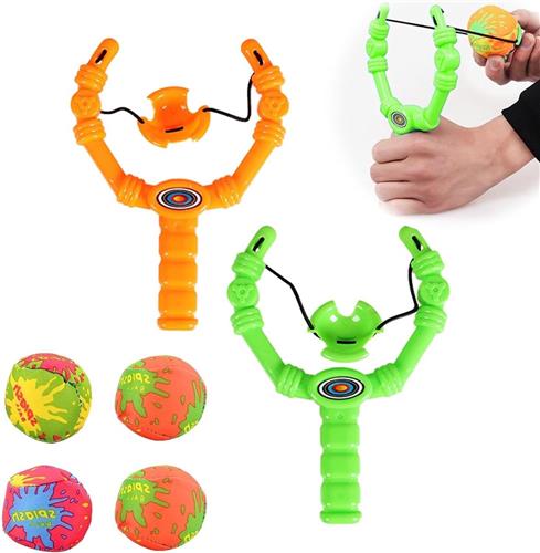 Thelau - Elastisch speelgoed set van 2 - Outdoorspellen voor kinderen - Kinderen van 3-6 jaar - Inclusief 4 ballen