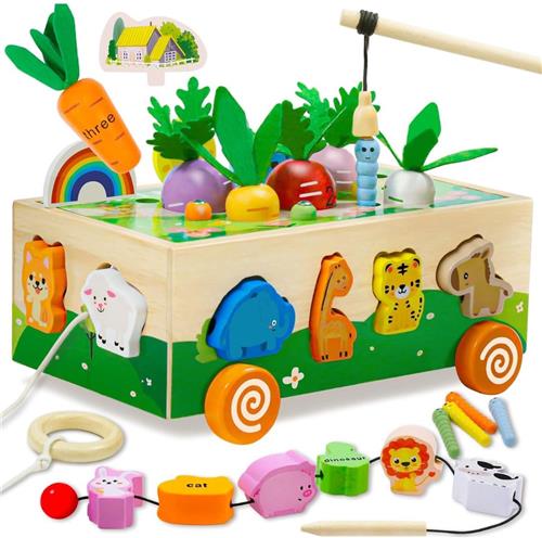 DailySupplies® Speelgoed 2 Jaar - Kinderspeelgoed Jongens - Educatief Speelgoed Meisjes - Leer Kubus