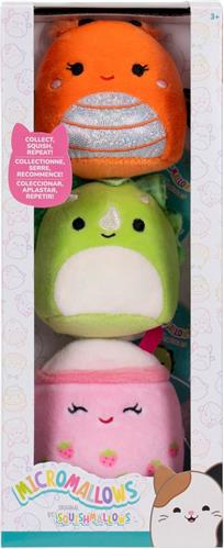 MicroMallows by Squishmallows - 3 Pack Plush - (Mony, Tristan, Victoria)