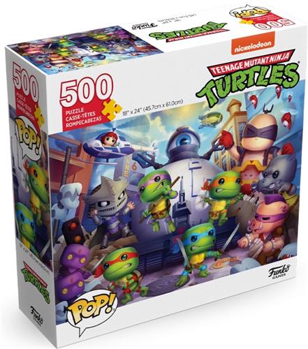 Pop Puzzels: Teenage Mutant Ninja Turtles - Funko Pop