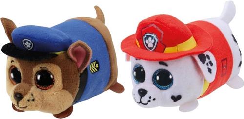 Ty - Knuffel - Teeny Paw Patrol - Chase & Marshal