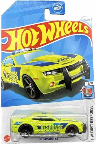 HOT WHEELS '10 CAMARO SS GREEN 86/250 (1:64) HW FIRST RESPONSE 9/10