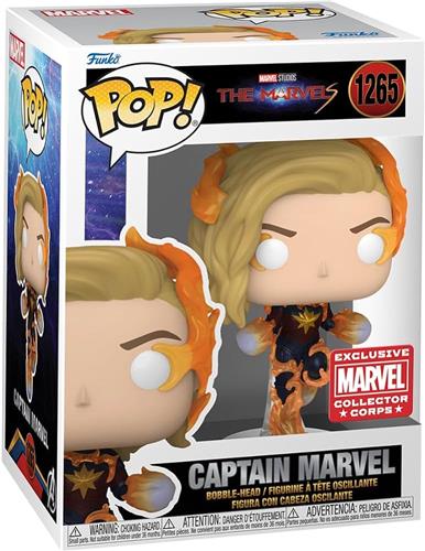 Funko Pop! Marvel Studios - Captain Marvel #1265 Collector Corps Exclusive [8/10]