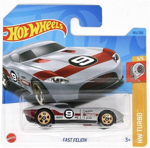 HOT WHEELS FAST FELION GREY 165/250 1:64 HW TURBO 5/5