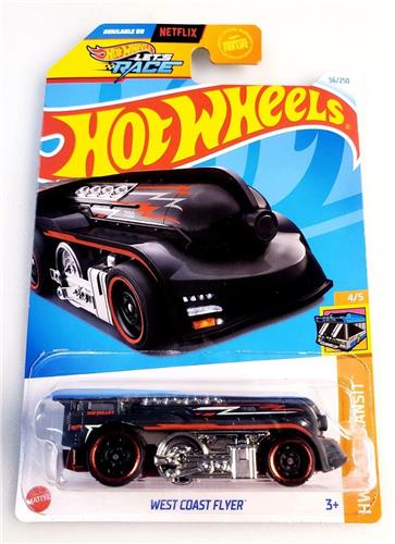 HOT WHEELS WEST COAST FLYER 56/250 (1:64) HW FAST TRANSIT 4/5