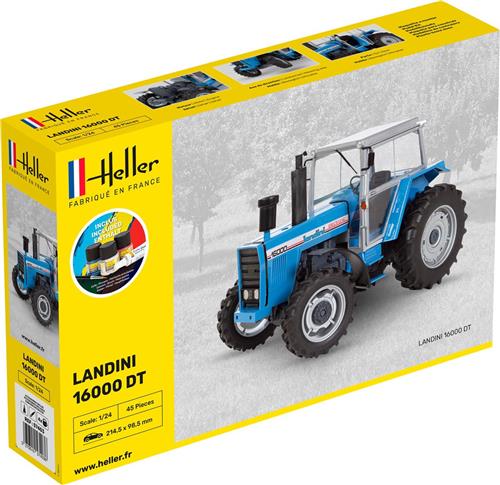 Heller - 1/24 Starter Kit Landini 16000 Dthel57403 - modelbouwsets, hobbybouwspeelgoed voor kinderen, modelverf en accessoires
