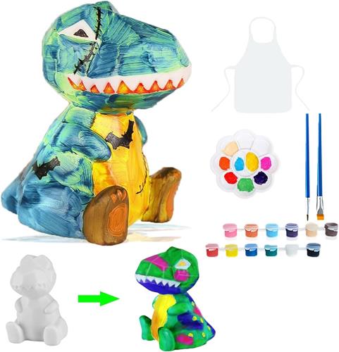 BOTC Knutselset voor Kinderen - DIY Dinosaur Kleurset en Nachtlampje - Speelgoed voor Kinderen van 3 tot 12 Jaar