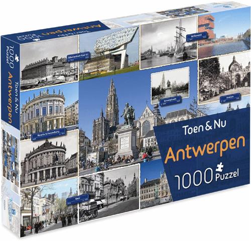 Tucker's Fun Factory legpuzzel Antwerpen 1000 stukjes puzzelplezier.