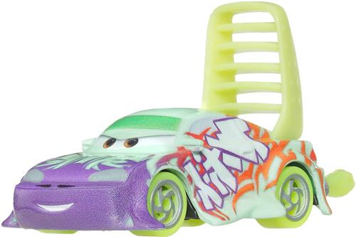 Mattel CARS GLOW RACERS DIECAST SINGLES - NR WINGO W/ FLAME, Auto, 3 jaar, Metaal, Meerkleurig