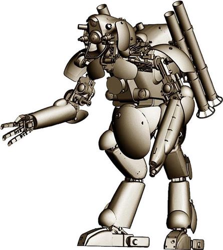 Hasegawa - 1/20 HUMANOID UNM. INTERC. GROßER HUND AUSF.K KYKLOP 64106 ( - modelbouwsets, hobbybouwspeelgoed voor kinderen, modelverf en accessoires