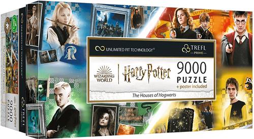 Trefl Wizarding World Harry Potter, 9000 stuk(s), Fantasie