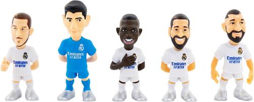 MINIX Football Stars Real Madrid - 5 pack figuren 7cm - Officieel gelicenseerd