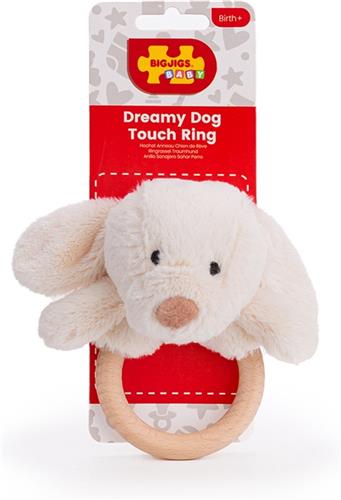 Bigjigs Dreamy Dog - Touch Ring bijtring hond