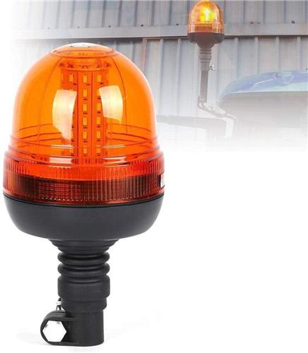 TheLau - Knipperend Amber Waarschuwingslicht met 60 LED voor Voertuigen - 12V/24V - Tractor Truck SUV Boot.