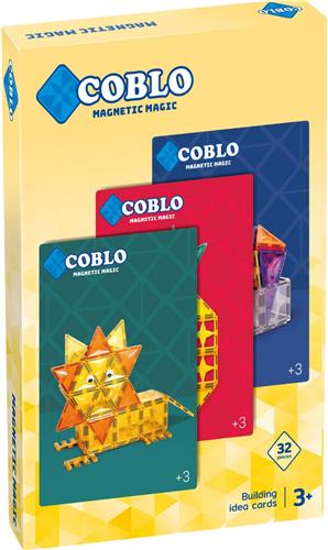 Coblo Bouwkaarten- Educatieve Opdrachten - Montessori speelgoed - STEM speelgoed - Cadeau kind - Speelgoed 3 jaar t/m 12 jaar