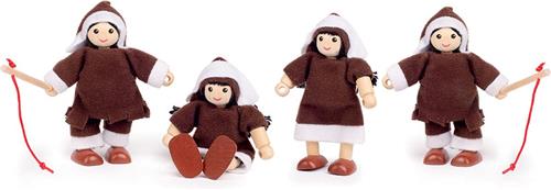 Bigjigs Inuit poppen