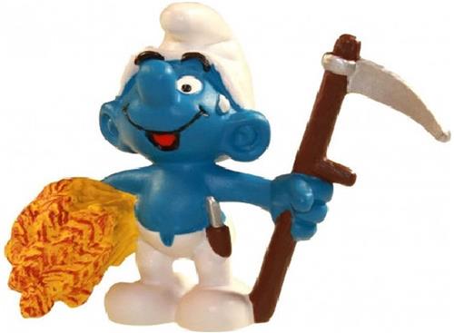 Schleich 21010 - Farmer Smurf With Skythe