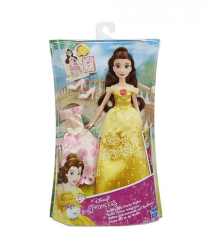 Hasbro Disney Princess Tienerpop Belle Meisjes 28 Cm Geel