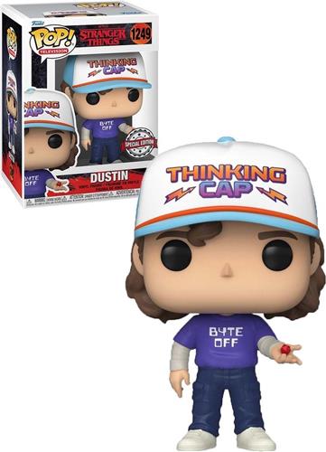 Funko Pop! Stranger Things 4 - Dustin with Die Exclusive