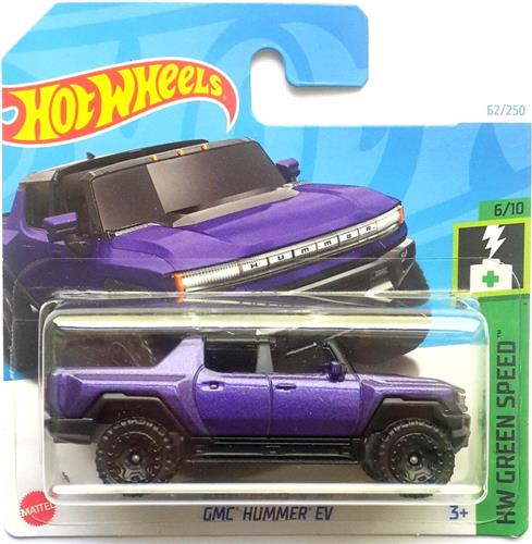 HOT WHEELS GMC HUMMER EV PURPER 62/250 1:64 HW GREEN SPEED 6/10