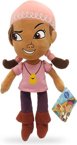 Disney - Jake en de Nooitgedachtpiraten - Izzy knuffel - 28 cm - Pluche
