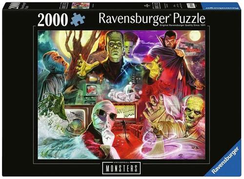 Ravensburger Universal Monsters Jigsaw Puzzle (2000 pieces) Puzzles