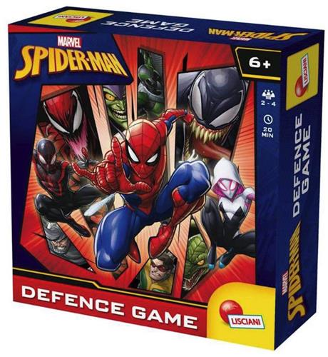 Marvel Spiderman Bordspel  Marvel Defence Game  Actiespel voor Jongens & Meisjes  Gezelschapsspel met Superhelden Thema