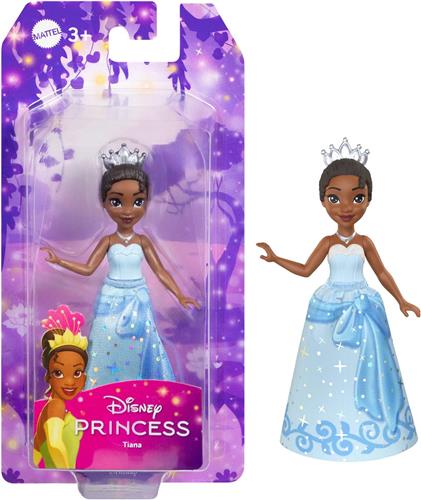 Disney Princess Tiana Core Small Doll, Kleine pop, Vrouw, 3 jaar, Jongen/meisje, 95,4 mm, 50 g