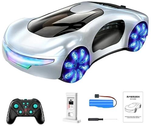 PolkaHome® - Concept RC Auto  Drift Stuntauto met Licht, Rook & Geluid  Afstandsbediening Racewagen voor Kinderen