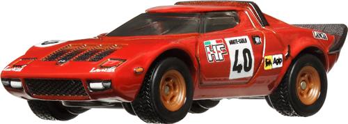 Hot Wheels Lancia Stratos NR 40 HKC49, Racewagen, 3 jaar, Metaal, Kunststof, Zwart, Rood, Wit