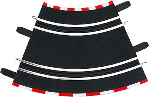 Carrera GO!!! Bochten - 4 Stuks - Racebaanonderdeel