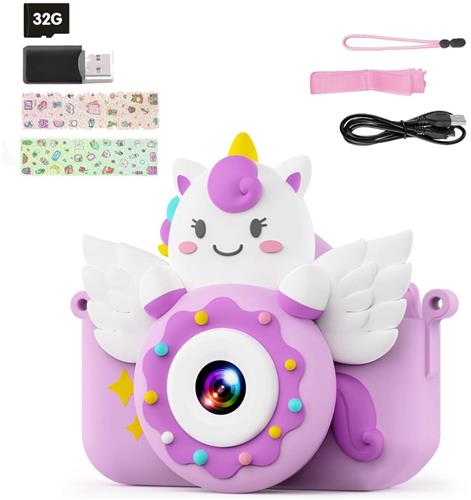 Kinder Camera - Digitale Kindercamera - Kids Camera - Paars