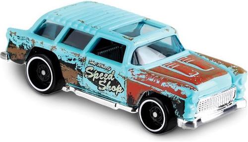 Hot Wheels Rod Squad Classic '55 Nomad 7 Cm Blauw