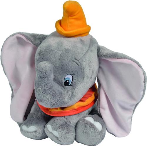 Pluche Disney Dumbo/Dombo olifant knuffel 35 cm speelgoed - Olifanten cartoon knuffels - Speelgoed voor kinderen