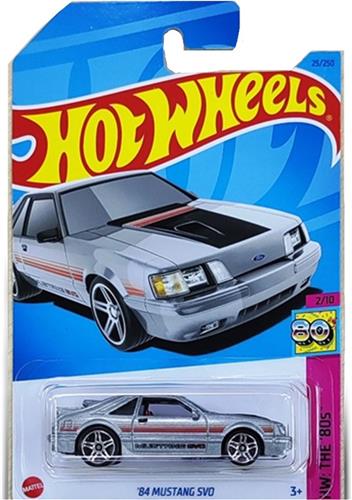 Hot Wheels 84 Mustang SVO - Die Cast 7 cm - Voertuig - Spaar ze allemaal